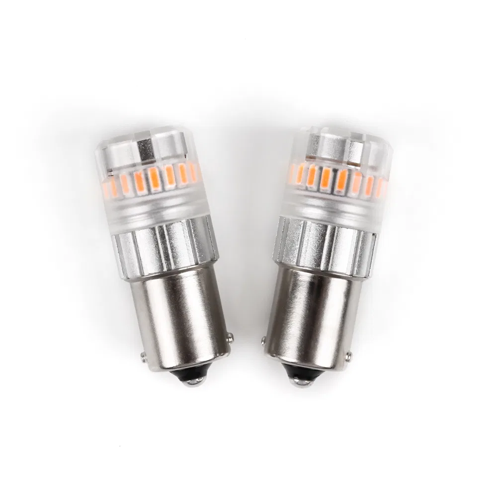 3116A – ARC LIGHTING Turn Signal Light Bulb - LED, 1156 Philips 3020 High Power LED Amber 600 Lumens 9 To 18 Volt DC ...